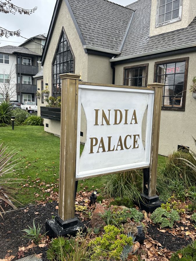 India Palace restaurant in Alameda, California